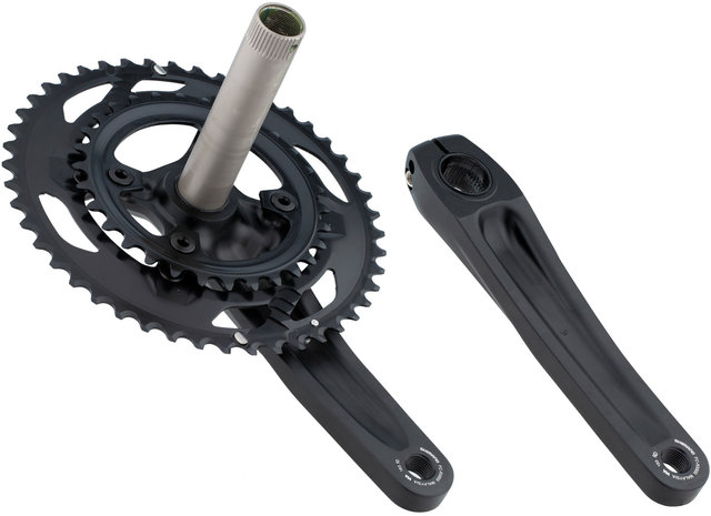 Shimano GRX FC-RX600-11 Crankset - black/165.0 mm 30-46