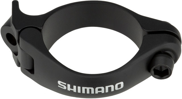 Schelle SM-AD91 für Dura-Ace / Ultegra / 105 / GRX Anlöt-Umwerfer - schwarz/34,9 mm