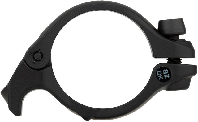 Schelle SM-AD91 für Dura-Ace / Ultegra / 105 / GRX Anlöt-Umwerfer - schwarz/31,8 mm