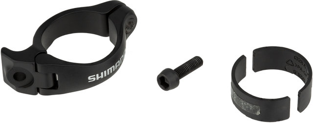 Shimano SM-AD91 Clamp for Dura-Ace/Ultegra/105/GRX Braze-on Front Derailleur - black/31.8 mm