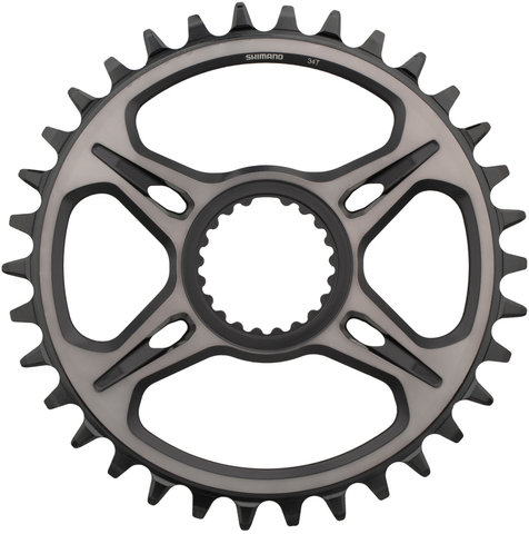 Shimano Plateau XTR FC-M9100-1 / M9120-1 / FC-M9130-1 12 vitesses (SM-CRM95) - gris/34 dents