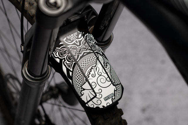 DYEDBRO Juego de calcomanías para Guardabarros RockShox - viking