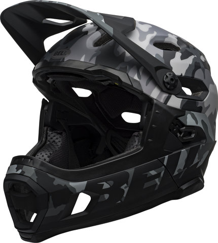 Bell Super DH MIPS Helm - matte-gloss-black camo/52 - 56 cm