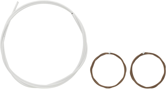 Shimano OT-SP41/OT-RS900 Polymer Shift Cable Set Dura-Ace R9100/Ultegra R8000 - white/universal