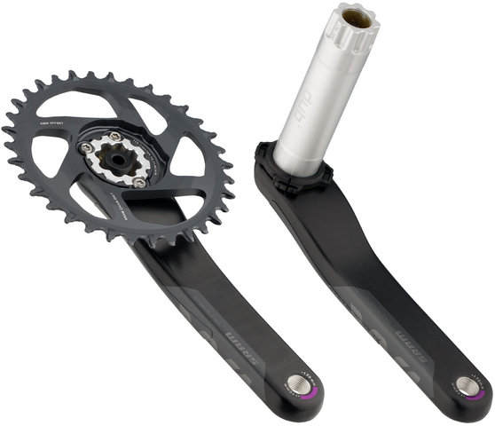 SRAM XX1 Eagle AXS DUB 12-speed Crankset - grey/170.0 mm 34 tooth