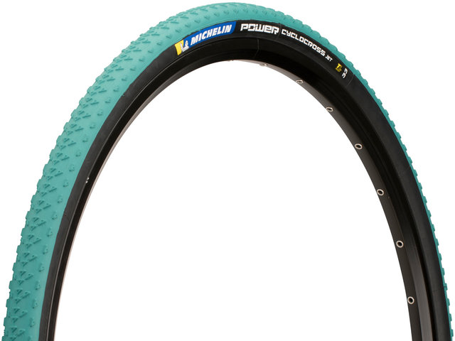 Michelin Power Cyclocross Jet 28" Folding Tyre - green-black/33-622 (700x33c)