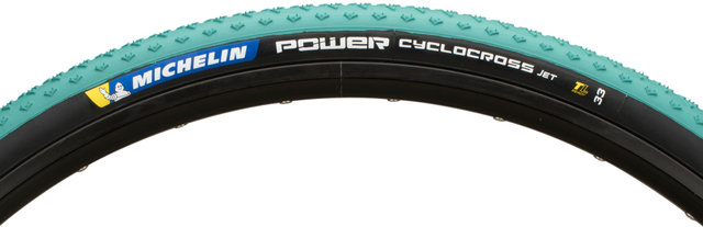 Michelin Power Cyclocross Jet 28" Folding Tyre - green-black/33-622 (700x33c)