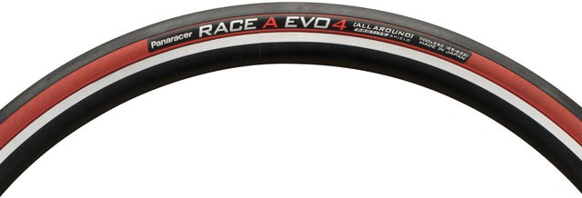 Race A Evo4 28" Faltreifen - black-red/25-622 (700x25C)