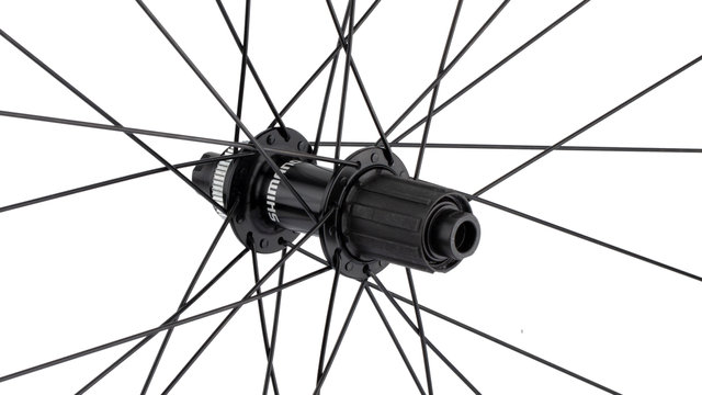 Shimano Set de Roues WH-RS171-CL Disc Center Lock 28" - noir/Set de 28" (avant 12x100 + arrière 12x142) Shimano