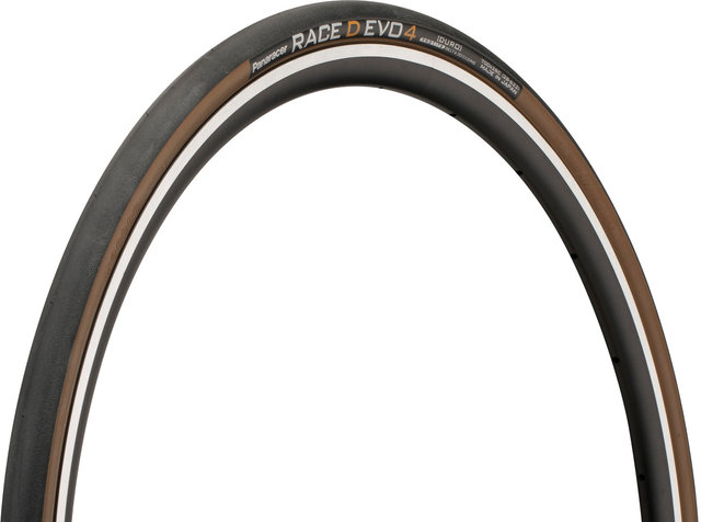 Panaracer Race D Evo4 28" Folding Tyre - black-brown/28-622 (700x28c)