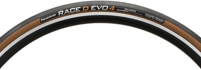 Race D Evo4 28" Faltreifen - black-brown/28-622 (700x28C)