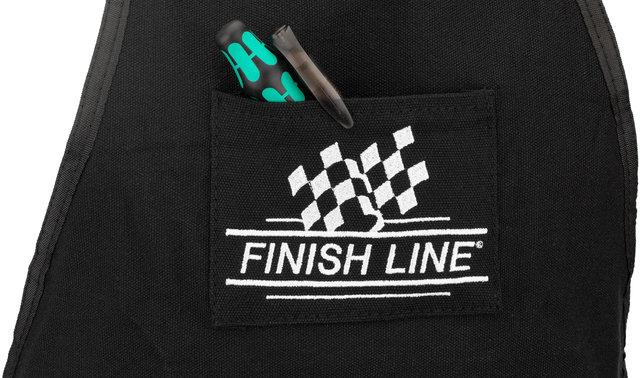 Finish Line Werkstattschürze - schwarz/universal