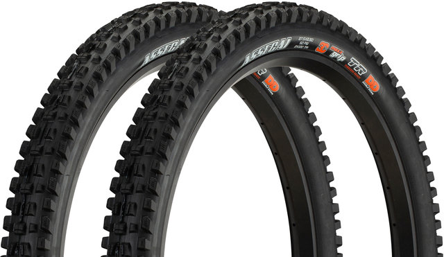 Assegai 3C MaxxGrip DD WT TR 27.5" Folding Tyre Set - black/27.5x2.5