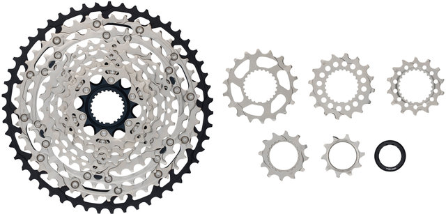 Shimano Cassette SLX CS-M7100-12 de 12 velocidades - plata/10-51