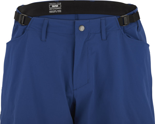 7mesh Pantalones cortos Farside Long Shorts - cadet blue/M