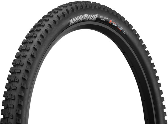 Maxxis Pneu Souple Dissector 3C MaxxGrip Downhill WT TR 29" - noir/29x2,4