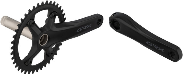 Shimano GRX Kurbelgarnitur FC-RX600-1 - schwarz/170,0 mm 40 Zähne