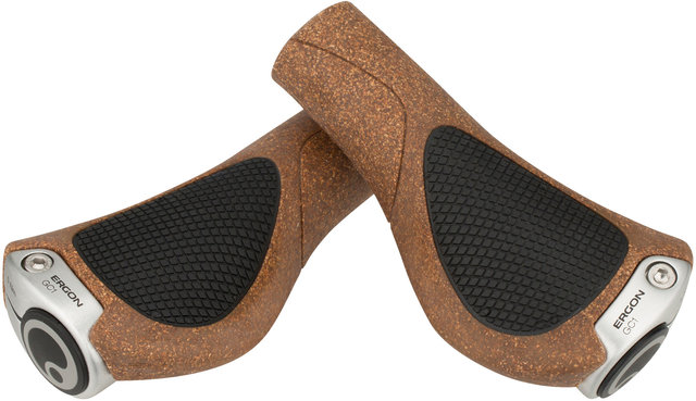 Ergon GC1 BioKork Grips - black-cork/universal