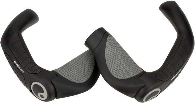 Ergon Puños de manillar para cambios giratorios unilateral GP5 Gripshift - black/S