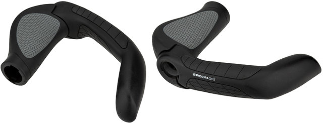 Ergon GP5 Gripshift Grips for Twist Shifters (Two-Sided) - black/S