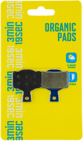 3min19sec Disc Brake Pads for Magura - organic - steel/MA-007