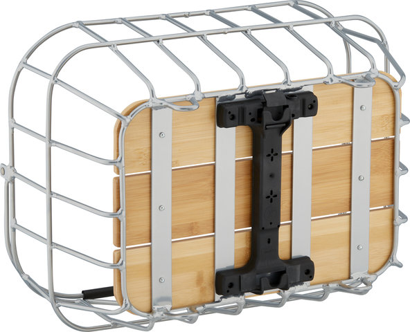 Racktime Corbeille pour Vélo Baskit Breeze 2.0 - argenté