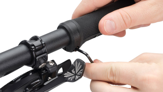 Lenkergriffe Lock-On - schwarz/135 mm