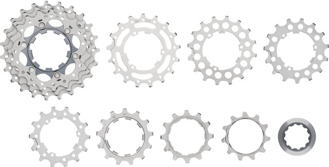 Shimano Cassette Ultegra CS-6700 de 10 velocidades - plata/11-23