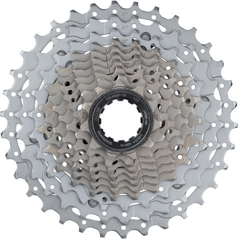 Shimano Cassette CS-HG81-10 de 10 velocidades - plata/11-34