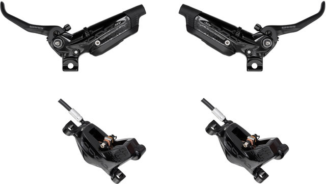 SRAM Code RSC Disc Brake Set - black anodized/set (front+rear)