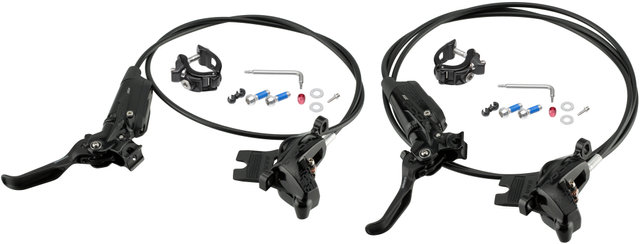 SRAM Set de frenos de disco Code RSC d+t - black anodized/set (RD + RT)