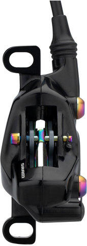 SRAM Level Ultimate Carbon Disc Brake - black anodized-rainbow/rear