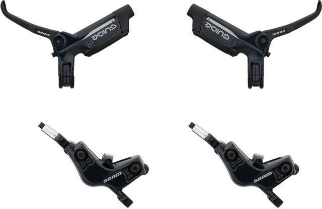 SRAM Set de Freins à Disque av+arr Guide T - black/set (roue avant et arrière)