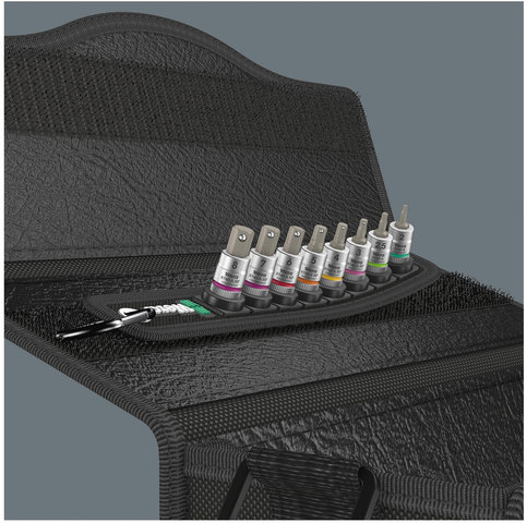 Belt A 2 Zyklop Innensechskant Bitnuss-Satz mit Haltefunktion - schwarz-silber/universal