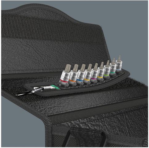 Set d'Embouts Belt A 3 Torx HF Zyklop avec Fonction de Maintien - noir-argenté/universal
