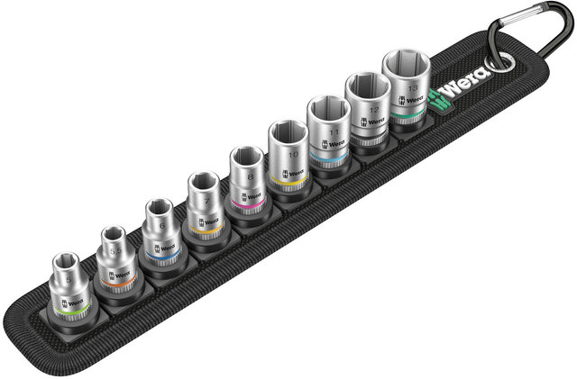 Wera Belt A 4 Zyklop Socket Wrench Insert Set - black-silver/universal