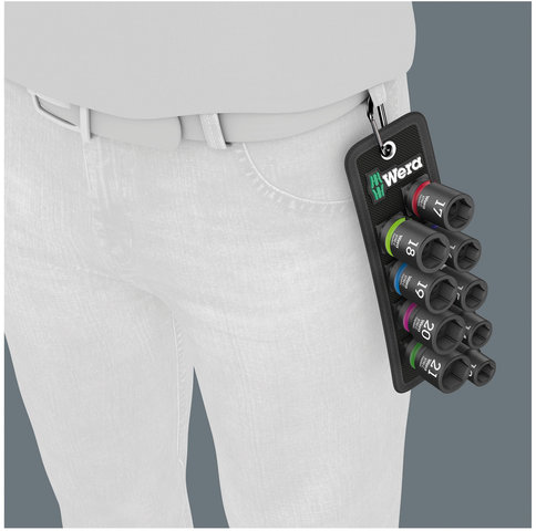 Belt C Impaktor 1 Steckschlüsseleinsatz-Satz - schwarz-grün/universal