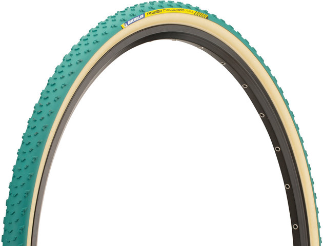 Michelin Pneu à Boyau Power Cyclocross Mud 28" - vert-brun/33-622 (28x33 mm)