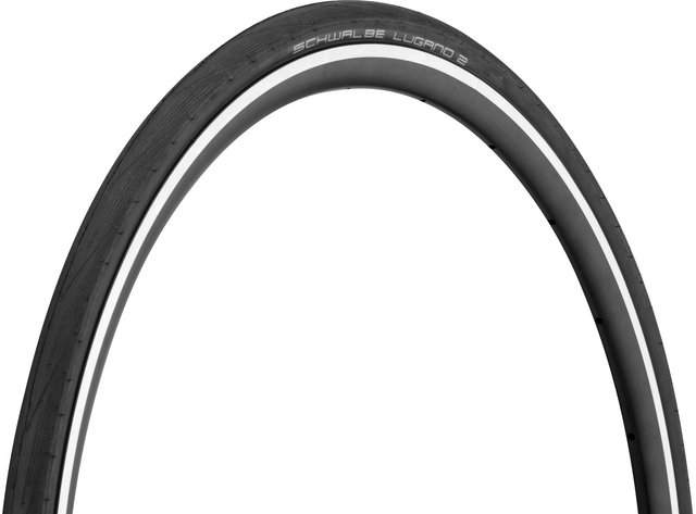 Schwalbe Cubierta de alambre Lugano II Endurance 28" - negro/25-622 (700x25C)