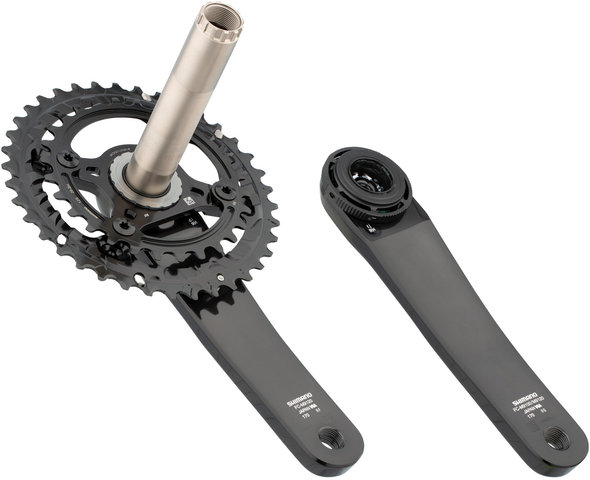 Shimano Biela XTR Enduro FC-M9120-B2 Hollowtech II con herramienta TL-FC41 - gris/170,0 mm 28-38