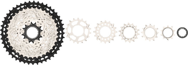 Shimano XT CS-M8100-12 12-Speed Cassette - silver/10-45