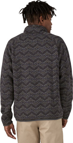 Patagonia Mejor Suéter 1/4-Zip Polar - island escape-forge grey/M