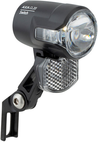 Compactline 20 Frontlicht mit StVZO-Zulassung - schwarz/20 Lux