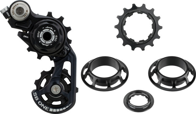 SB ONE DH-Antrieb G3C Singlespeed - schwarz/14 Zähne