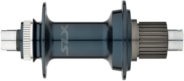 Shimano Buje RT SLX FH-M7130-B Disc Center Lock eje pasante de 12 mm - negro/12 x 157 mm / 32 agujeros / Shimano Micro Spline