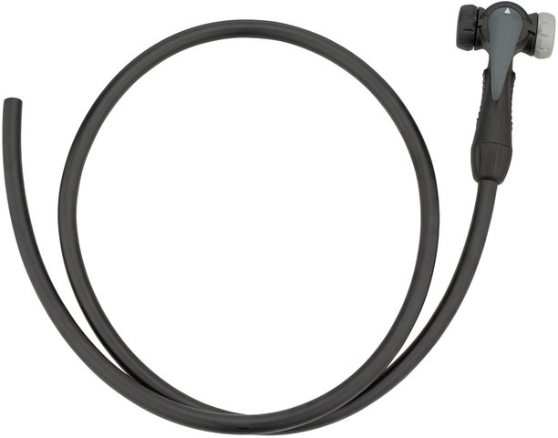 3min19sec Spare Hose w/ Valve Head for Floor Pumps - black-grey/universal