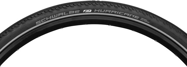 Schwalbe Hurricane Performance ADDIX RaceGuard 28" Wired Tyre - black-reflective/42-622 (28x1.6)