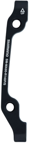 Adaptador de frenos de disco XTR, XT para disco de 140 mm - negro/RT IS auf PM