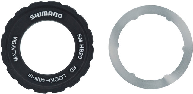 Shimano Anillo de bloqueo / Lockring Center Lock SM-HB20 - negro/universal