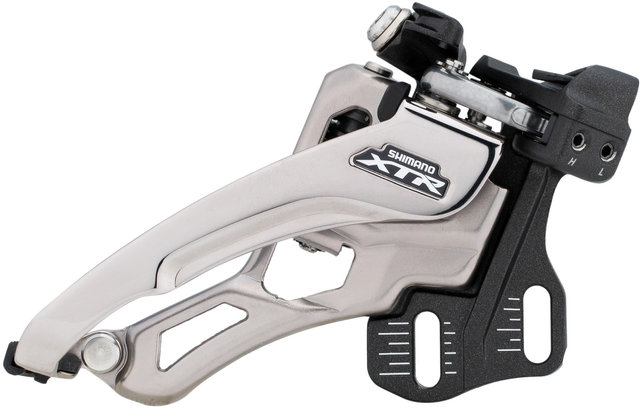 Shimano Dérailleur Avant XTR FD-M9000 3/11 vitesses - gris/E-Type / Side-Swing / Front-Pull